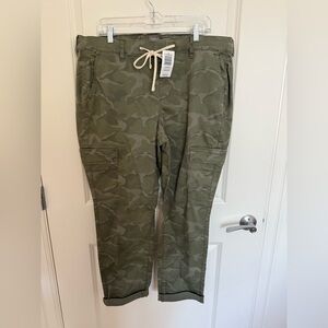 Torrid Green Camo Cargo Pants